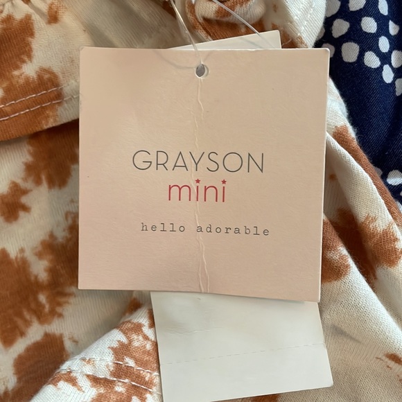 Grayson Mini Hello Adorable 3-6m Baby Girl’s Top & Bottom Set - Picture 3 of 5